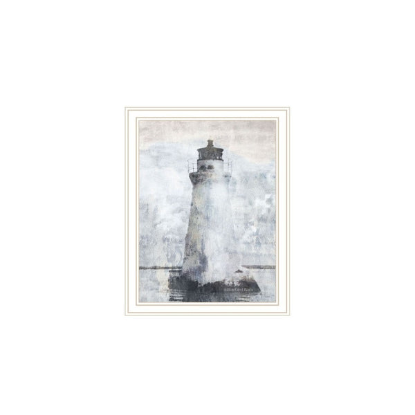 HomeRoots Set Of Two "The Ocean Blues" Framed Wall Art Prints - Elegant Coastal Decor for Any Room 568429