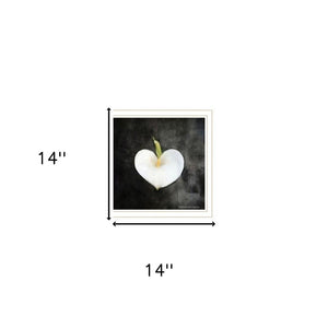 HomeRoots Set of Three Framed Botanical Flower Prints - Elegant Acrylic Art for Modern Wall Décor 568430