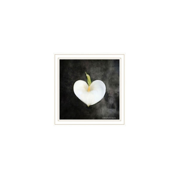 HomeRoots Set of Three Framed Botanical Flower Prints - Elegant Acrylic Art for Modern Wall Décor 568430