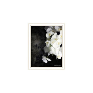 HomeRoots Set of Three Framed Botanical Flower Prints - Elegant Acrylic Art for Modern Wall Décor 568430