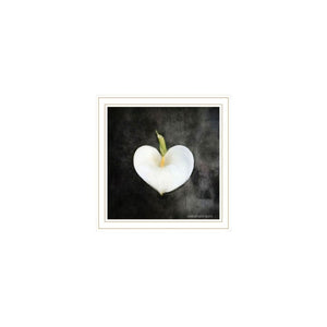 HomeRoots Set of Two Stunning Botanical Flower Prints in White Framed Art - Perfect for Any Room Decor! 568431