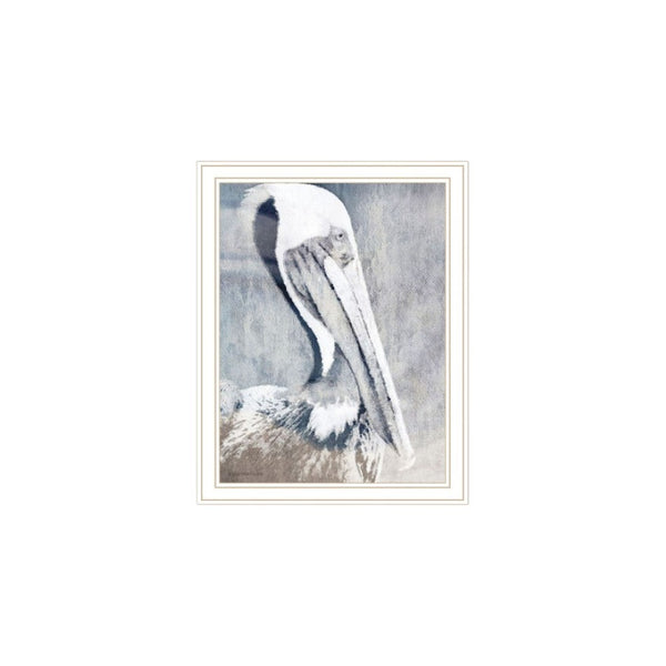HomeRoots Set of Two Pelican Prints – Framed Coastal Wall Art for Nautical Home Décor & Modern Spaces 568434