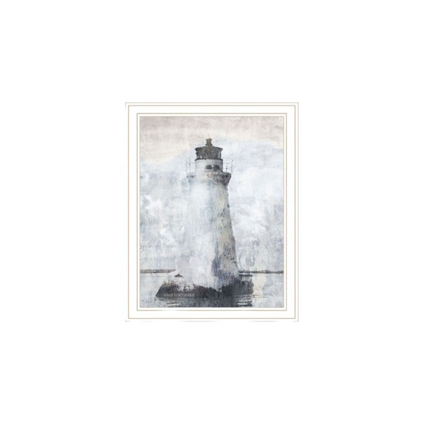 HomeRoots Set of Two Pelicans & Lighthouse Framed Wall Art - Coastal Elegance for Modern Home Décor 568435