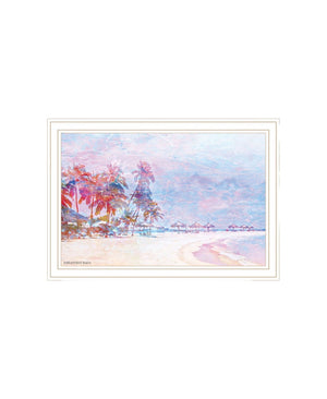 HomeRoots Set of Two Rainbow Beachside Framed Wall Art – Coastal Charm Prints for Vibrant Home Decor Style 568436