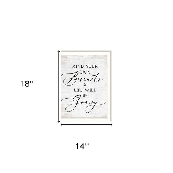 HomeRoots Set of Two Playful Framed Wall Art Prints – Modern Humor Decor for Living Room or Dining Area 568448
