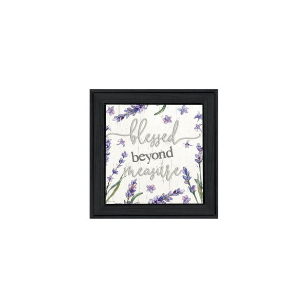 HomeRoots Set of Two "My Families Story" Black Framed Wall Art - Stylish Prints for Contemporary Home Decor 568453
