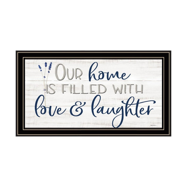 HomeRoots Set of Two "Grateful Heart" Black Framed Art Prints - Modern, Stylish Decor for Any Room 568457