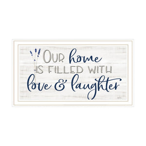 HomeRoots Set of Two "Grateful Heart" Framed Wall Art Prints - Modern Decor for Living Room & Bedroom Charm 568458