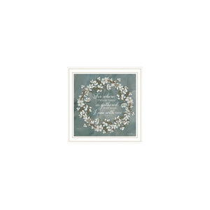 HomeRoots Set of Three Uplifting "Pray More and Worry Less" Framed Wall Art for a Serene Home Decor Touch 568468