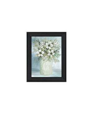 HomeRoots Set of Two Charming "Country Crock of Florals and Berries" Framed Wall Art for Farmhouse Decor 568478