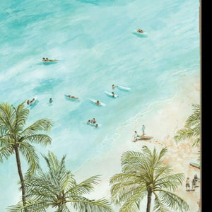 HomeRoots Set Of Two Coastal "Wild and Free" Black Framed Wall Art for a Chic, Breezy Home Décor Style 568482