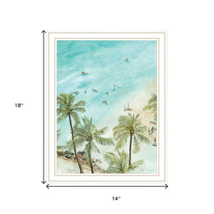 HomeRoots Set of Two "Wild and Free" Coastal Wall Art Prints in White Frames – Perfect for Modern Decor! 568484