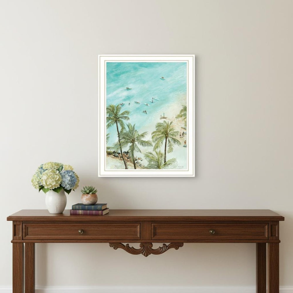 HomeRoots Set of Two "Wild and Free" Coastal Wall Art Prints in White Frames – Perfect for Modern Decor! 568484