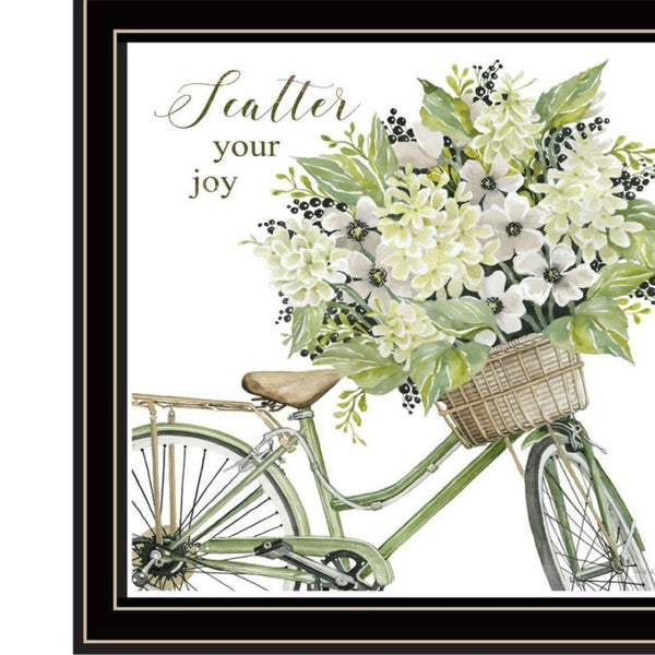 HomeRoots Set of Two Modern Black Framed Wall Art Prints - Vibrant Acrylic Decor for Stylish Home Spaces 568490