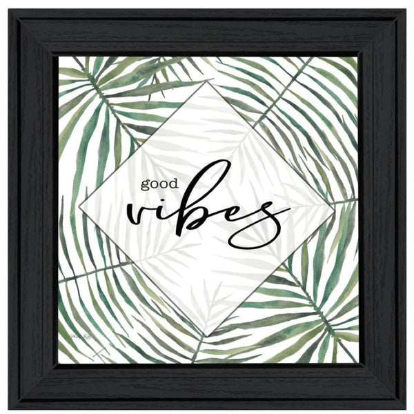 HomeRoots Set of Two Beach More and Worry Less Framed Wall Art – Coastal Decor for Relaxed Living Spaces 568492