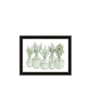 HomeRoots Set of Two Sage Green Framed Art Prints - Modern Wall Decor for Stylish Home Interiors 568496