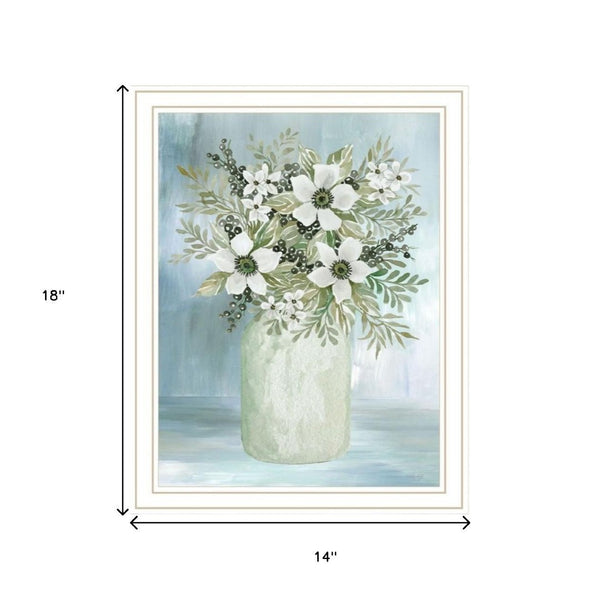 HomeRoots Set of Two Framed Sage Wall Art Prints - Modern Aesthetic for Living Rooms & Bedrooms Decor 568497