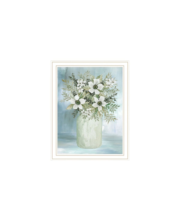 HomeRoots Set of Two Framed Sage Wall Art Prints - Modern Aesthetic for Living Rooms & Bedrooms Decor 568497