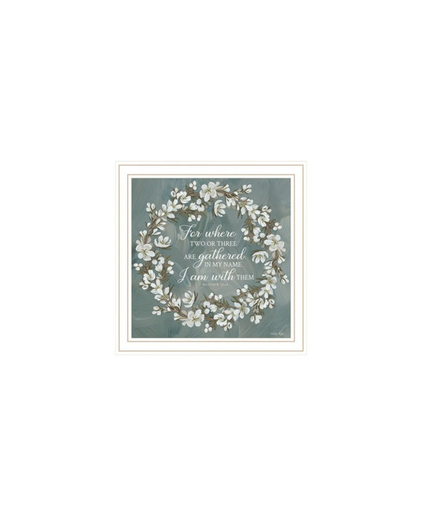 HomeRoots Set of Two Inspirational "Pray More And Worry Less" Framed Wall Art for Uplifting Home Decor 568501