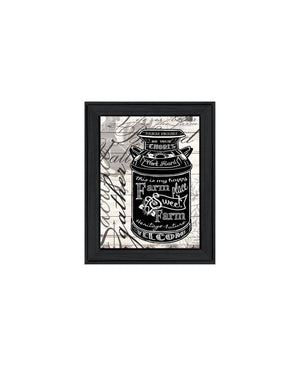 HomeRoots Set of Two Playful Framed Wall Art Prints - Bold Typography & Farm Animal Imagery for Modern Decor 568507