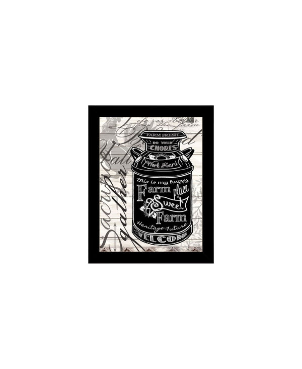 HomeRoots Set of Two Vibrant Rooster Wall Art Prints in Black Frames - Farmhouse Charm for Any Room Decor 568509