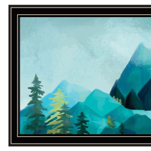 HomeRoots Set of Three Stylish "Adventure Awaits Don’t Just Stand There" Black Framed Wall Art Prints for Home 568535