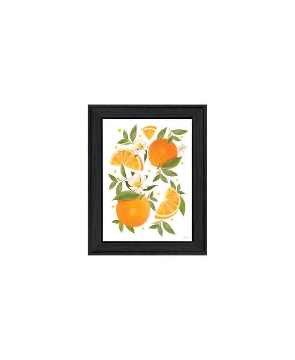 HomeRoots Set of Two Summer-Inspired Black Framed Wall Art Prints - Elevate Your Home Décor Effortlessly! 568546