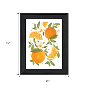 HomeRoots Set of Two Summer-Inspired Black Framed Wall Art Prints - Elevate Your Home Décor Effortlessly! 568546
