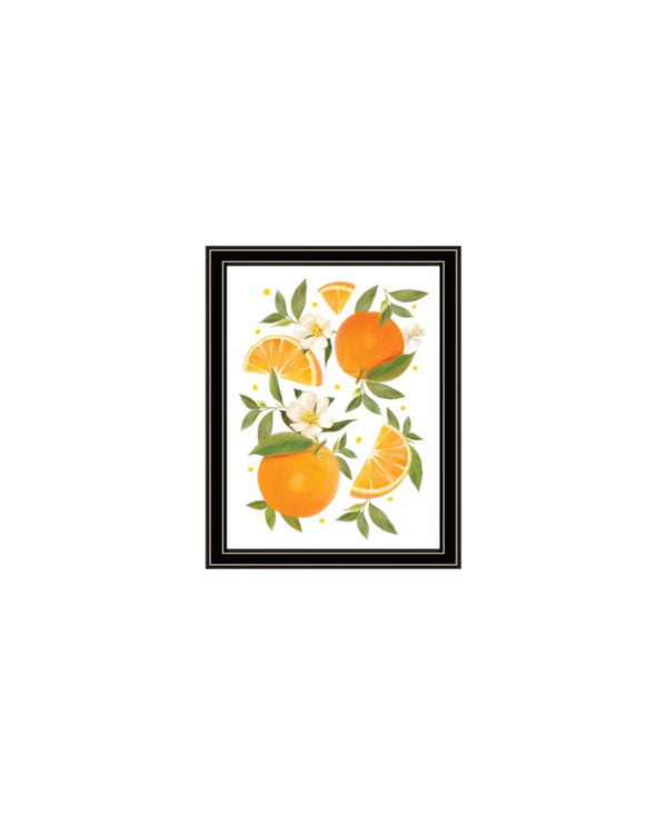 HomeRoots Set of Two Stylish Black Framed Wall Art - Summer Vibes Acrylic Prints for Modern Home Decor 568548