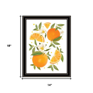HomeRoots Set of Two Stylish Black Framed Wall Art - Summer Vibes Acrylic Prints for Modern Home Decor 568548