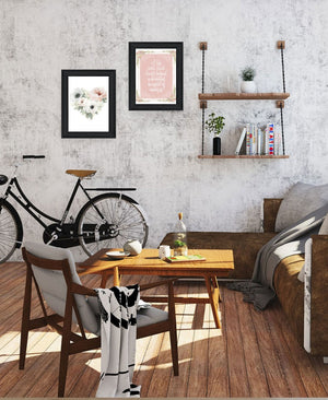 HomeRoots Set of Two Framed Wall Art - Uplifting Memories Décor for Any Room, Perfect for Modern & Classic Spaces 568550