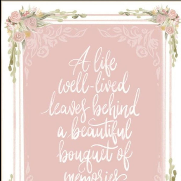 HomeRoots Set of Two Framed Wall Art Prints - Timeless Black Frames for Meaningful Moments & Warmth 568551