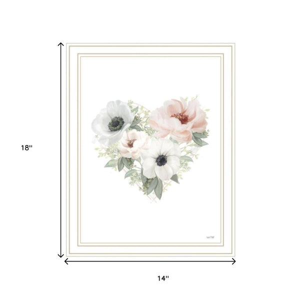 HomeRoots Set of Two A Life Well Lived - Elegant White Framed Wall Art for Timeless Home Décor Ideas 568553
