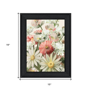 HomeRoots Set of Two "Summer Wildflowers Just for You" Framed Art - Vibrant Botanical Decor for Any Space 568554