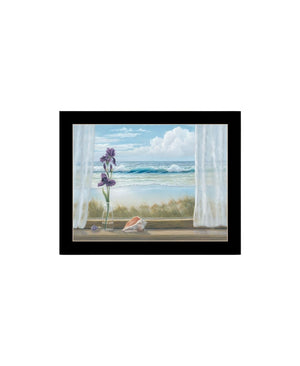 HomeRoots Set of Two Framed Lighthouse at Sunset Prints – Coastal Wall Art for Home or Office Decor 568601
