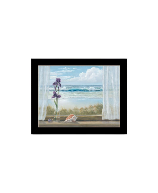 HomeRoots Set of Two Framed Lighthouse at Sunset Prints – Coastal Wall Art for Home or Office Decor 568601