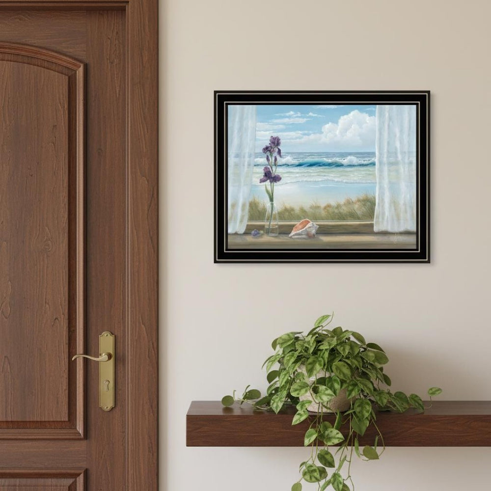 HomeRoots Set of Two Framed Lighthouse Sunset Art – Vibrant Coastal Decor for Living Rooms & Offices 568602
