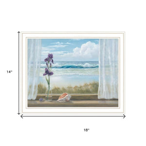 HomeRoots Set of Two Framed Lighthouse Sunset Prints – Coastal Wall Art for Nautical Home Décor & Spaces 568603