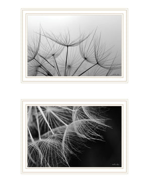 HomeRoots Set of Two Elegant Black Framed Wall Art | Contemporary Acrylic Prints for Stylish Home Décor 568619