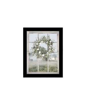 HomeRoots Set of Two Framed Country Morning Prints - Elegant Green Art for Modern Farmhouse Décor 568625