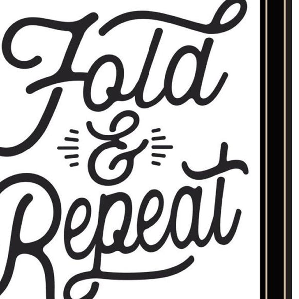 HomeRoots Set of Two "Laundry Collection" Modern Black Framed Wall Art Prints for Stylish Home Décor 568631
