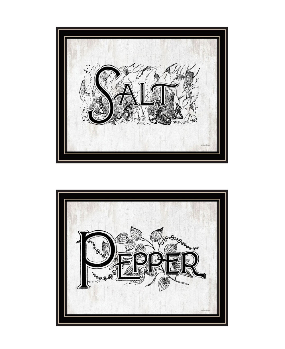 HomeRoots Set of Two Framed Kitchen Wall Art Prints - Lively, Colorful Decor for a Warm, Stylish Space 568637