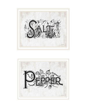 HomeRoots Set of Two Stylish Framed Kitchen Wall Art Prints - Acrylic-Inspired Decor for Warm Home Vibes 568638