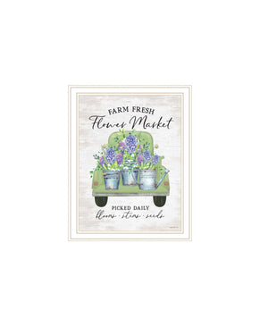 HomeRoots Set of Two Framed Botanical Wall Art - "Bloom Where You Are Planted" - Modern Home Décor Accent 568644