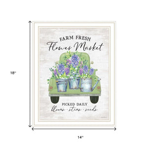 HomeRoots Set of Two Framed Botanical Wall Art - "Bloom Where You Are Planted" - Modern Home Décor Accent 568644