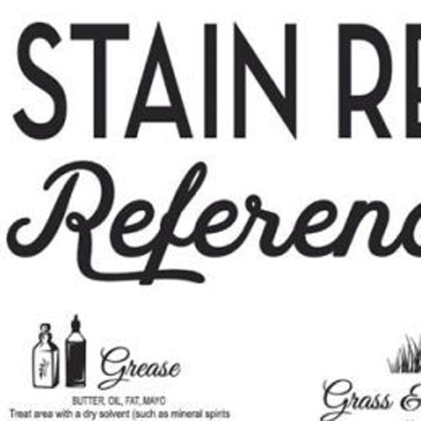 HomeRoots Set of Two Framed Laundry Art Prints - Stylish Stain Removal Guide for a Chic Utility Space Decor 568665