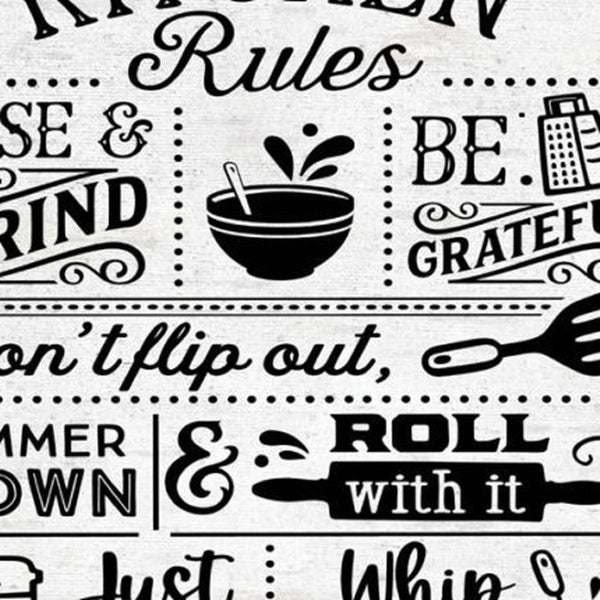HomeRoots Set of Two Charming Family Kitchen Rules & Recipes Framed Art Prints - Stylish Wall Decor for Home 568673