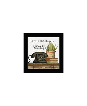 HomeRoots Set of Three Modern Black Framed Wall Art - Vibrant Acrylic Prints for Stylish Home Decor 568691