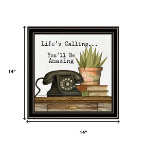 HomeRoots Set of Three Modern Black Framed Wall Art Prints – Chic Acrylic Style Décor for Any Room 568692