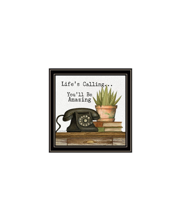 HomeRoots Set of Three Modern Black Framed Wall Art Prints – Chic Acrylic Style Décor for Any Room 568692